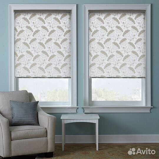 Рулонные шторы с замером и монтажом