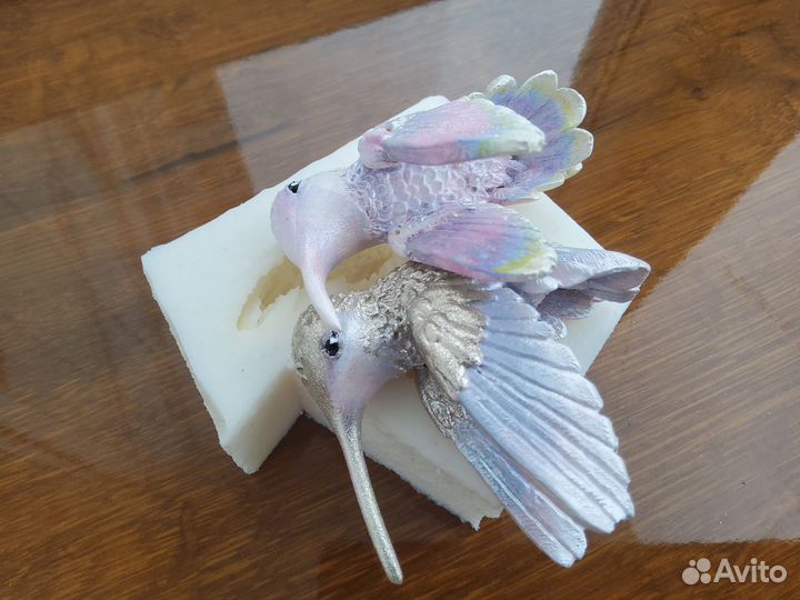 Силиконовый молд для изготовления Колибри # 2