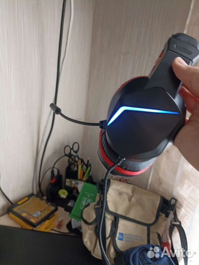 Игровые наушники с микрофоном