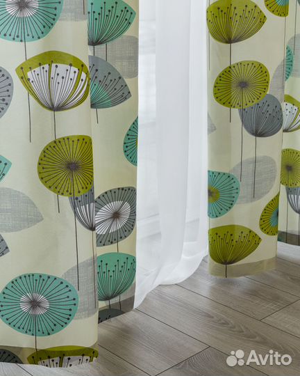 Шторы Мави и Вуаль