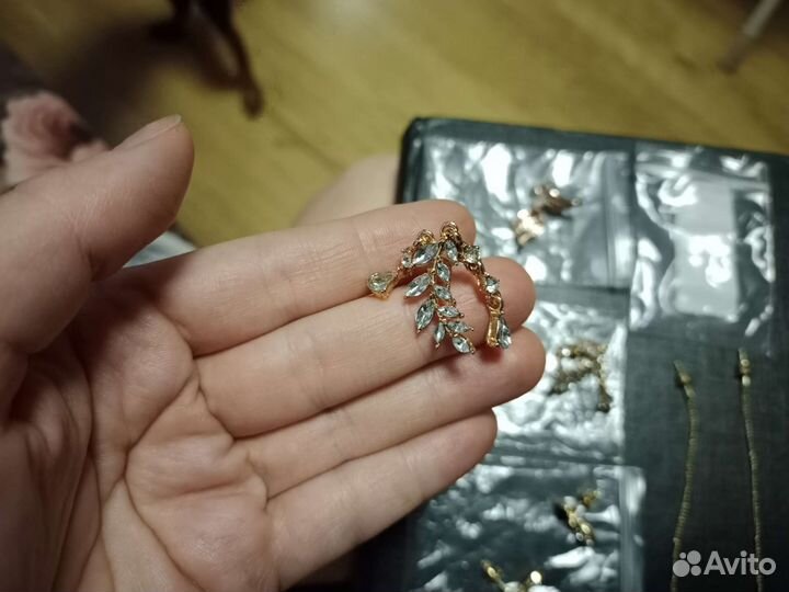 Серьги новые