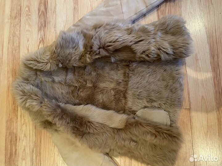 Дубленка натуральная женская р М