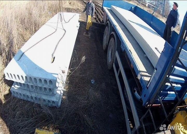 Плиты с завода - с петлями