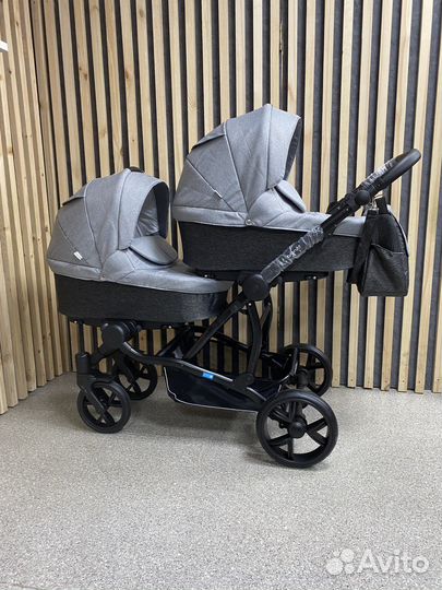 Коляска для двойни с рождения и до 3-х лет
