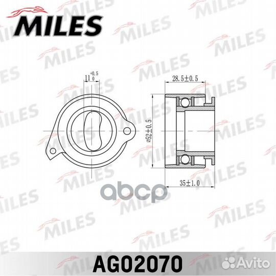 Ролик ремня грм KIA sportage 2.0 99/mazda 626