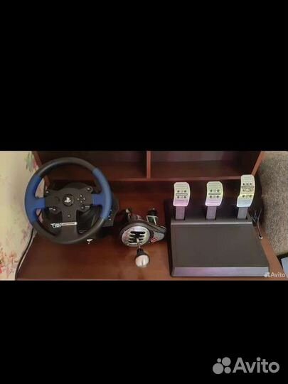 Продам руль с педалями Thrustmaster T 150