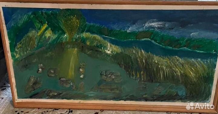 Пейзаж картина маслом