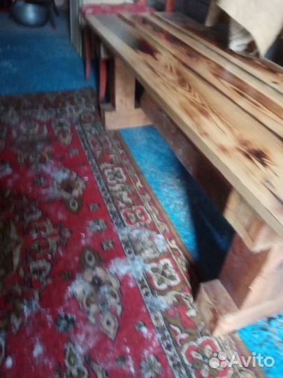Скамейка деревянная
