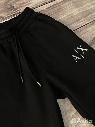 Спортивные штаны Armani Exchange черные мужские