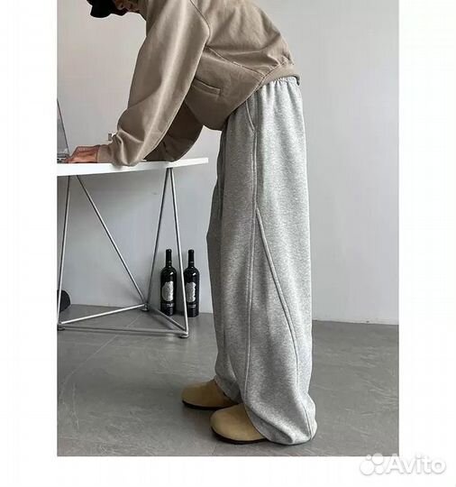 Широкие Штаны Basic Утепленные