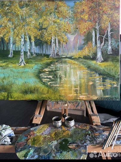 Картина маслом на холсте