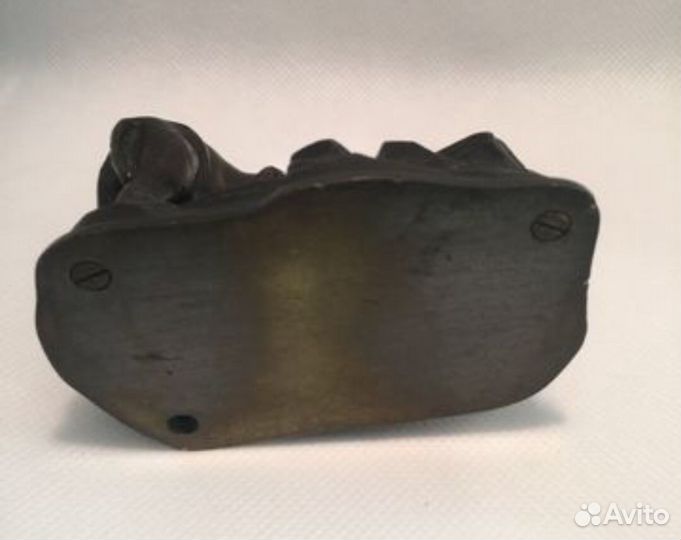 Настольный звонок венская бронза