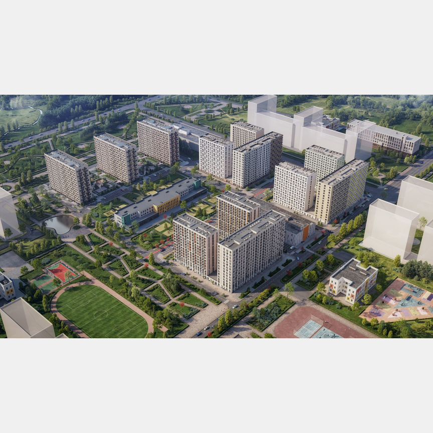 1-к. квартира, 36,3 м², 9/15 эт.