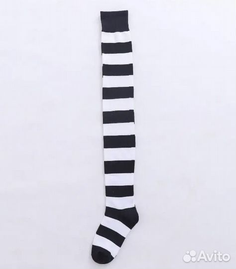 Чулки полосатые