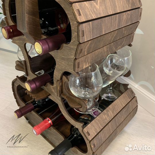 Мини-бар виолончель / скрипка из дерева 