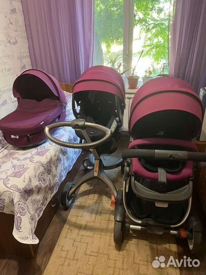 Коляска stokke 3 в 1