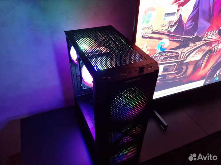 Игровой пк 12ядер/24потока/16GB/GTX 1650/SSD+HDD