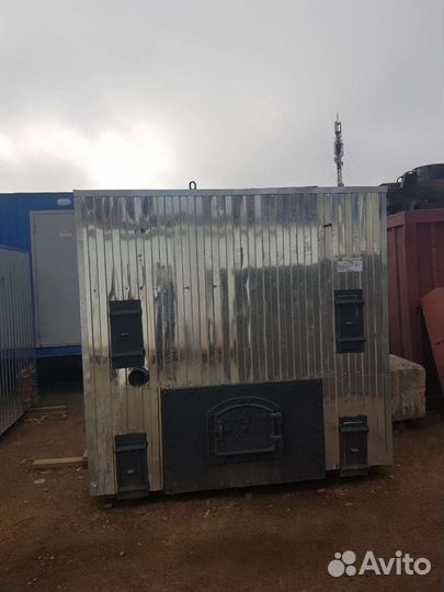 Котёл промышленный твёрдотоплевный