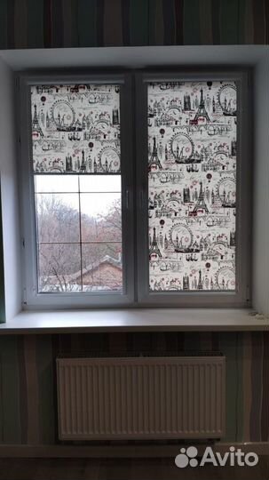 Жалюзи кассетные рулонные с направляющими