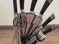 Набор кухонных ножей Temiov с подставкой