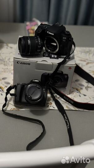 Фотоаппарат canon 77d