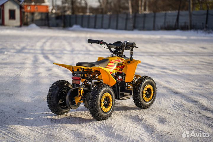 Электроквадроцикл детскиq sneg lero R (pro) 1000W