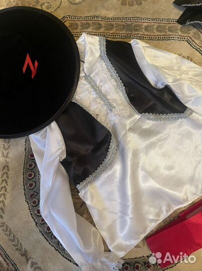 Карнавальный костюм зорро