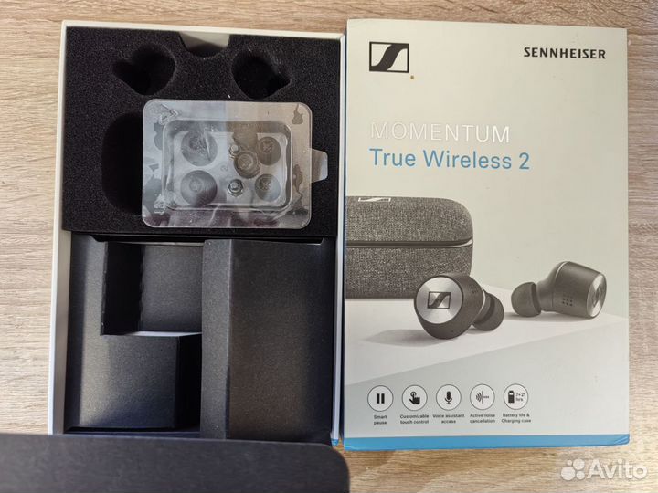 Наушники sennheiser true wireless momentum 2