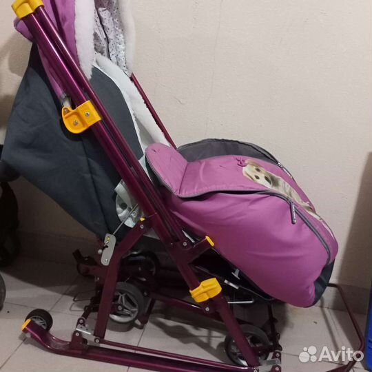 Санки коляска nika kids