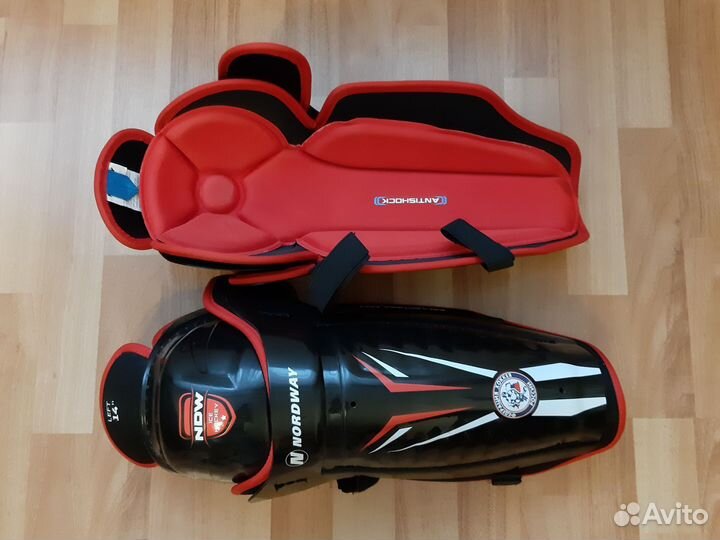 Хоккейные щитки Nordway размер 14 дюймов