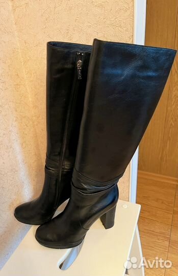 Сапоги женские натуральная кожа зима