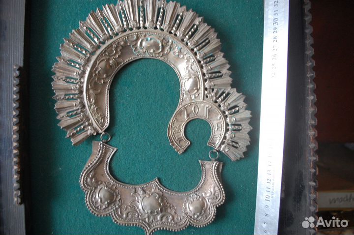 Икона,Старинные оклады.Николай. Пантелеймон