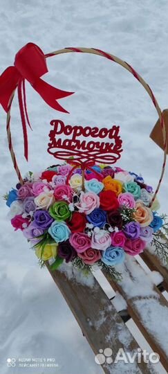 Мыльные букеты цветы в подарок