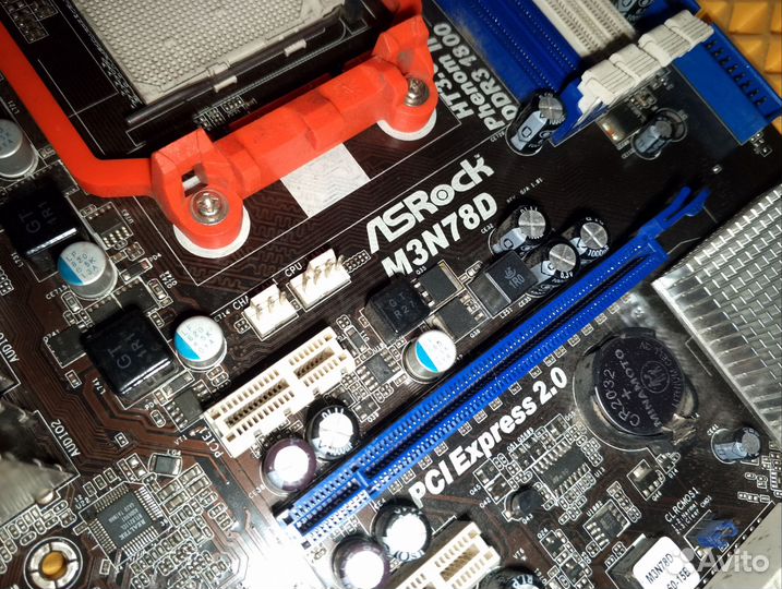 Материнская плата AM3 ASRock M3N78D