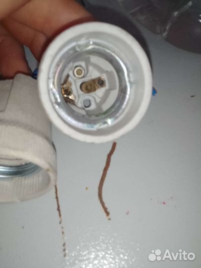 Патрон керамический е27