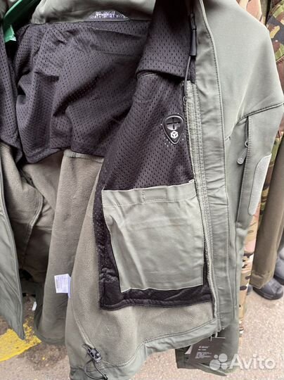 Куртка тёплая на флисе совшел