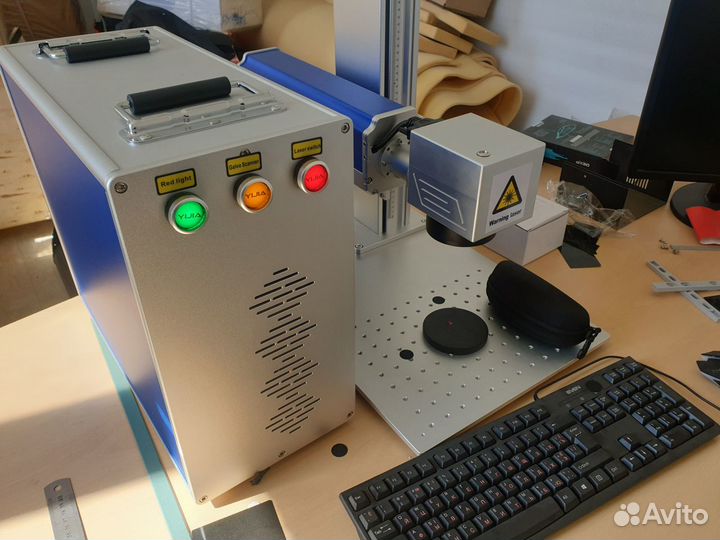 Лазерный оптоволоконный маркер 30Вт