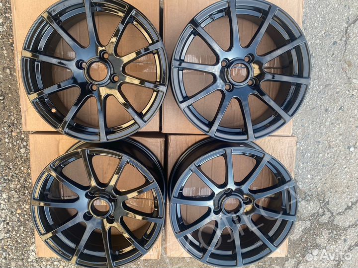 R16 black pegeuot citroen новые диски