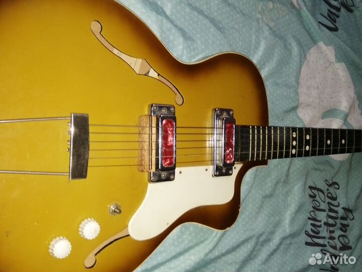 Советская электро гитара Луначарского (СССР)