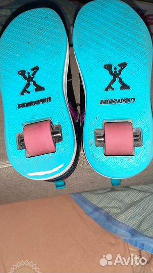 Роликовые кроссовки heelys