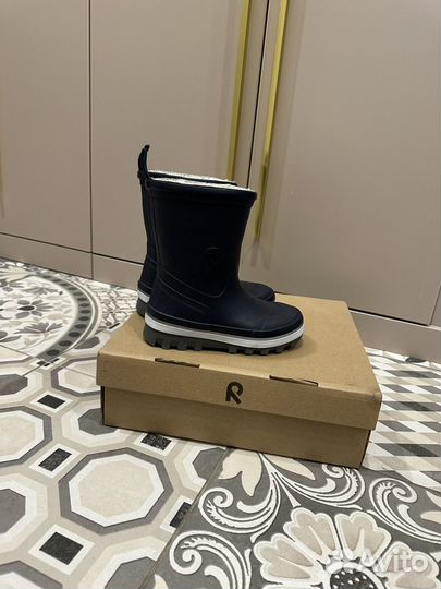 Резиновые сапоги reima утепленные