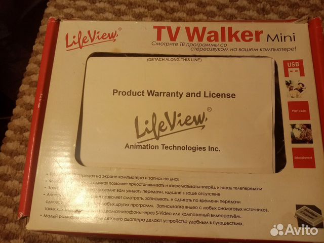 Тюнер TV walker mini объявление продам