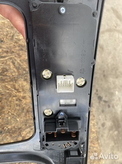 Блок климата с рамкой dodge intrepid 2