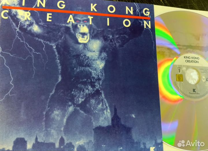 Кинг Конг king Kong creation LD laserdisc pal