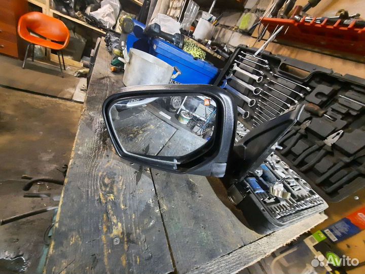 Зеркало левое mitsubishi pajero sport kh