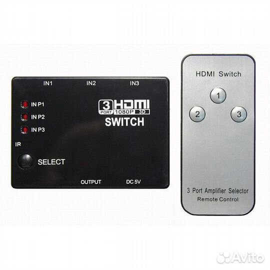 Hdmi Switch 4K на три входа