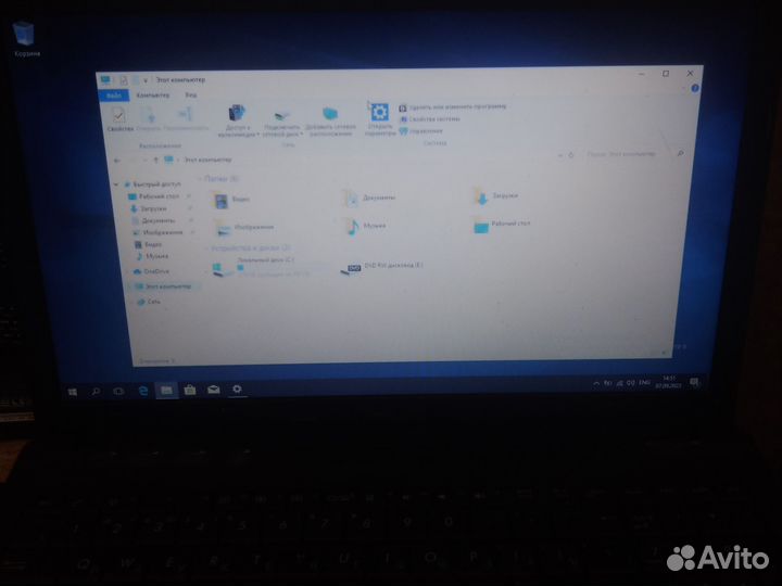 Ноутбук asus x55a в отличном состоянии