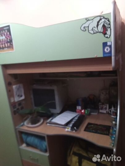 Кровать детская двухярусная