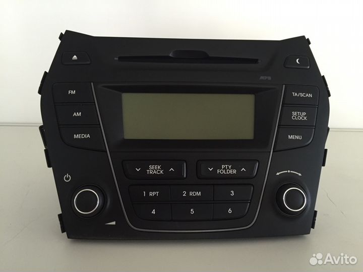 Головное аудиоустройство Hyundai SantaFe 2012 +