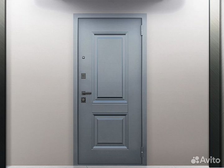 Стальная дверь с зеркалом от производителя